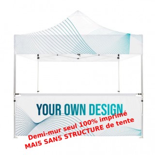 Demi-mur L3m pour barnum Demi-mur L3m pour barnum