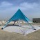 Tente étoile gonflable toit 100% imprimé
